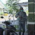 Say No To Corona, Yonarmed 12/Divif 2 Kostrad Semprot Disinfektan Perumahan Prajurit