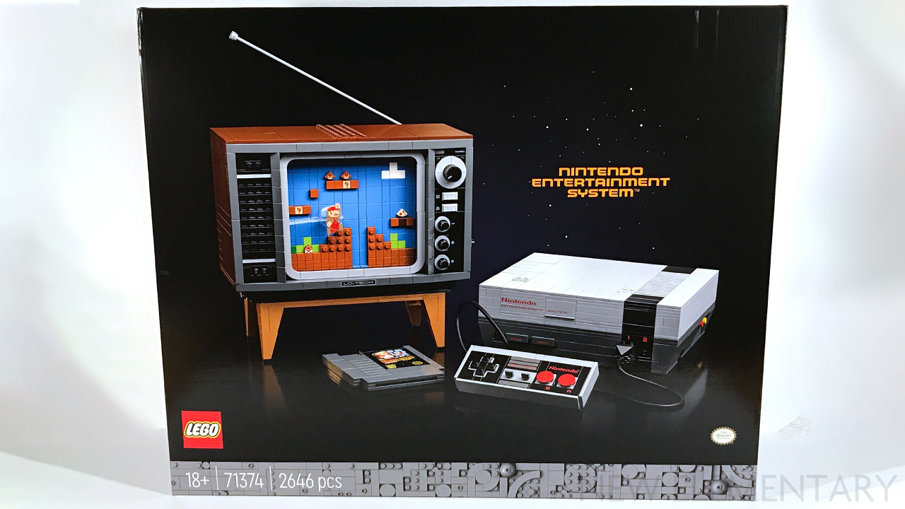 LEGO® set review: 71374 Nintendo Entertainment System