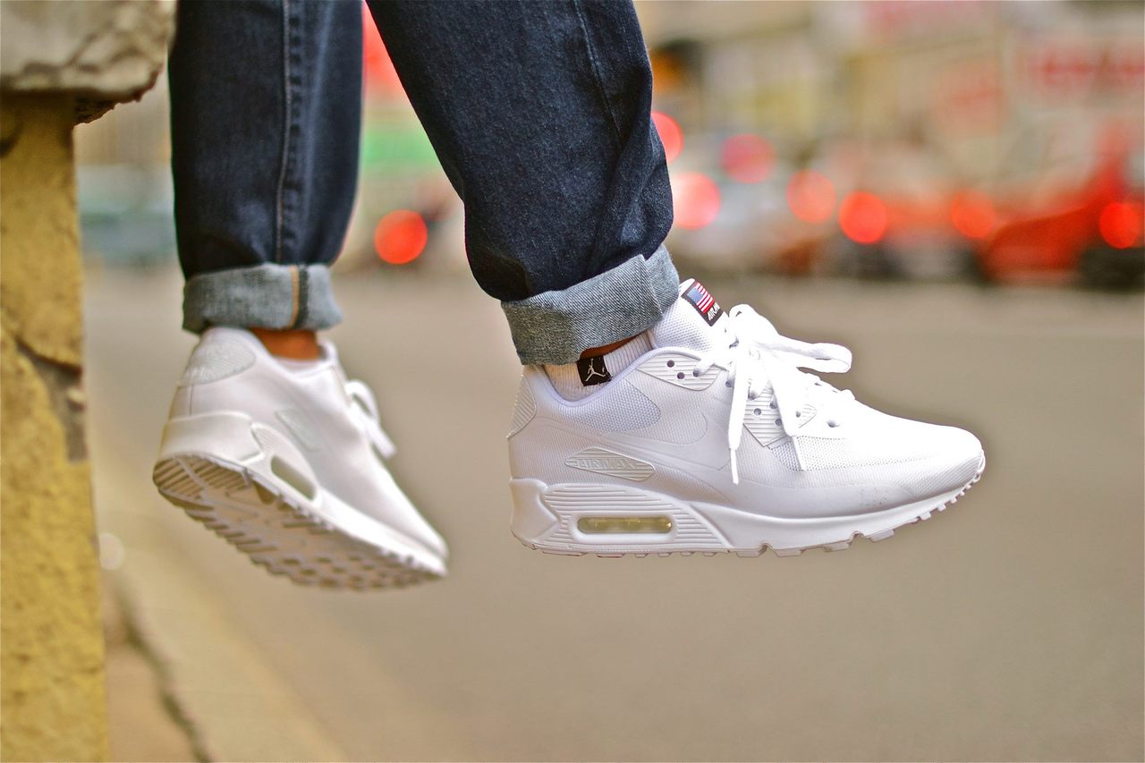 look com nike air max 90 feminino