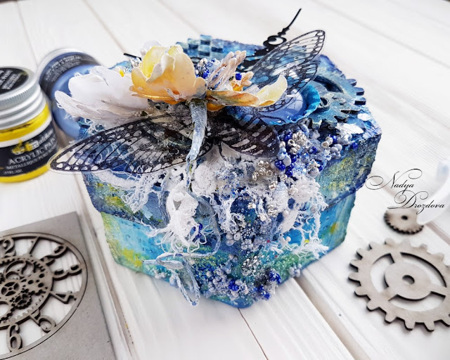 Mixed Media Place Mixed media box by Nadya Drozdova