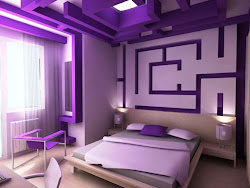 purple simple bedroom shades lavender violet paint decor rooms colors bedrooms bed designs decorating decorations wall interior cool dream teen
