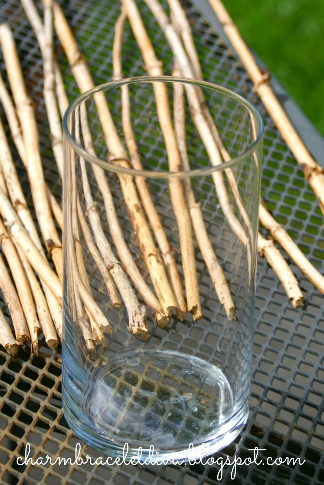 Our Hopeful Home DIY Rustic Twig Vase