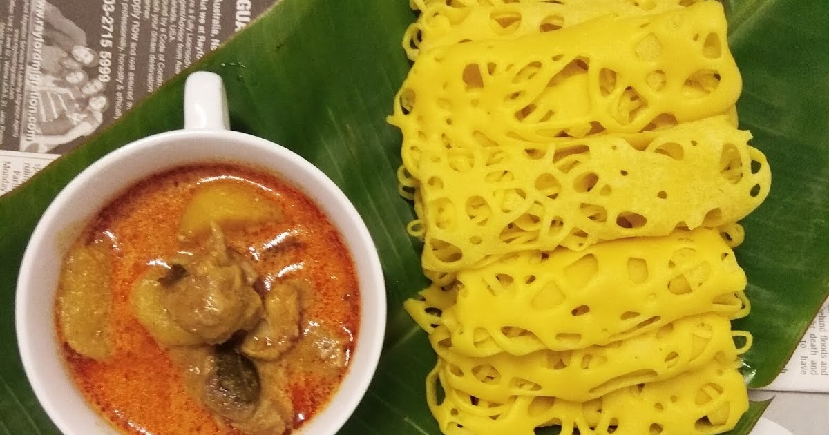 Elinluv's Tidbits Corner Chicken Curry And Roti Jala