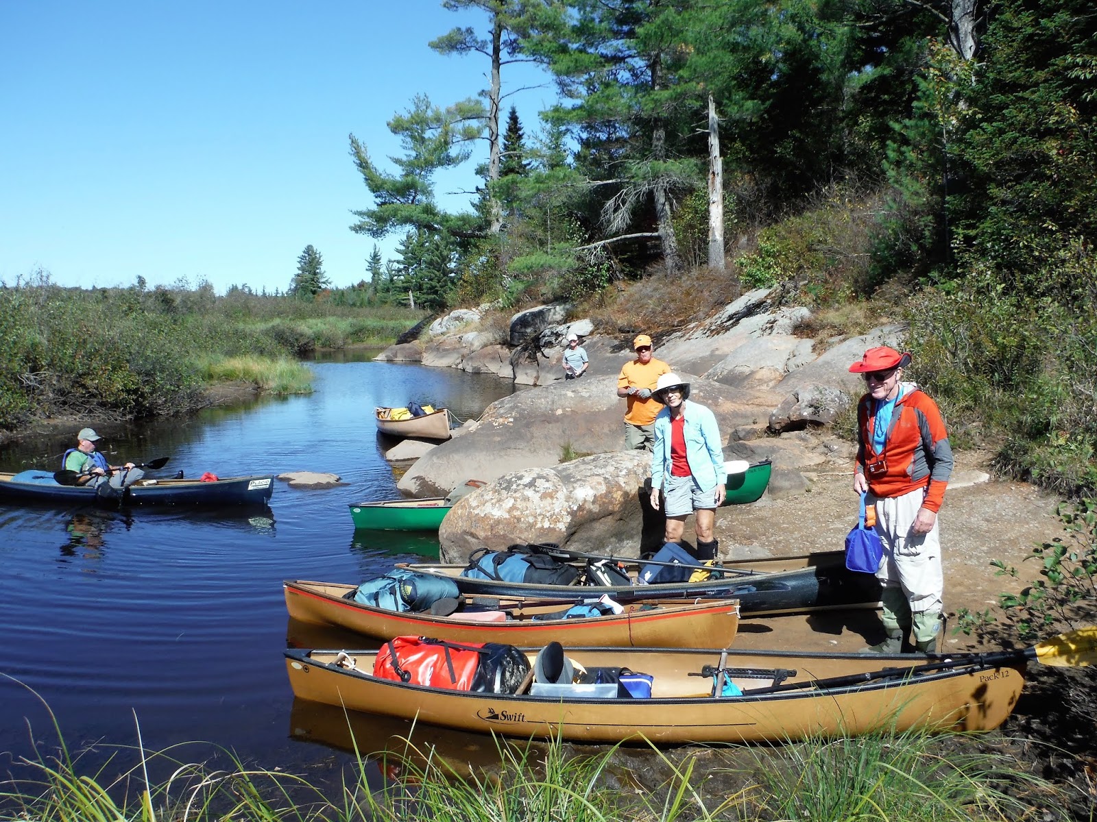 OSWEGATCHIE RIVER canoe camping
