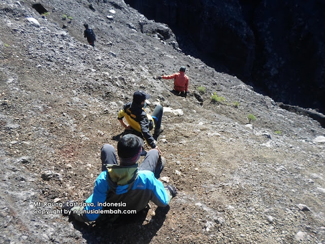 Jalur pendakian gunung raung via kalibaru