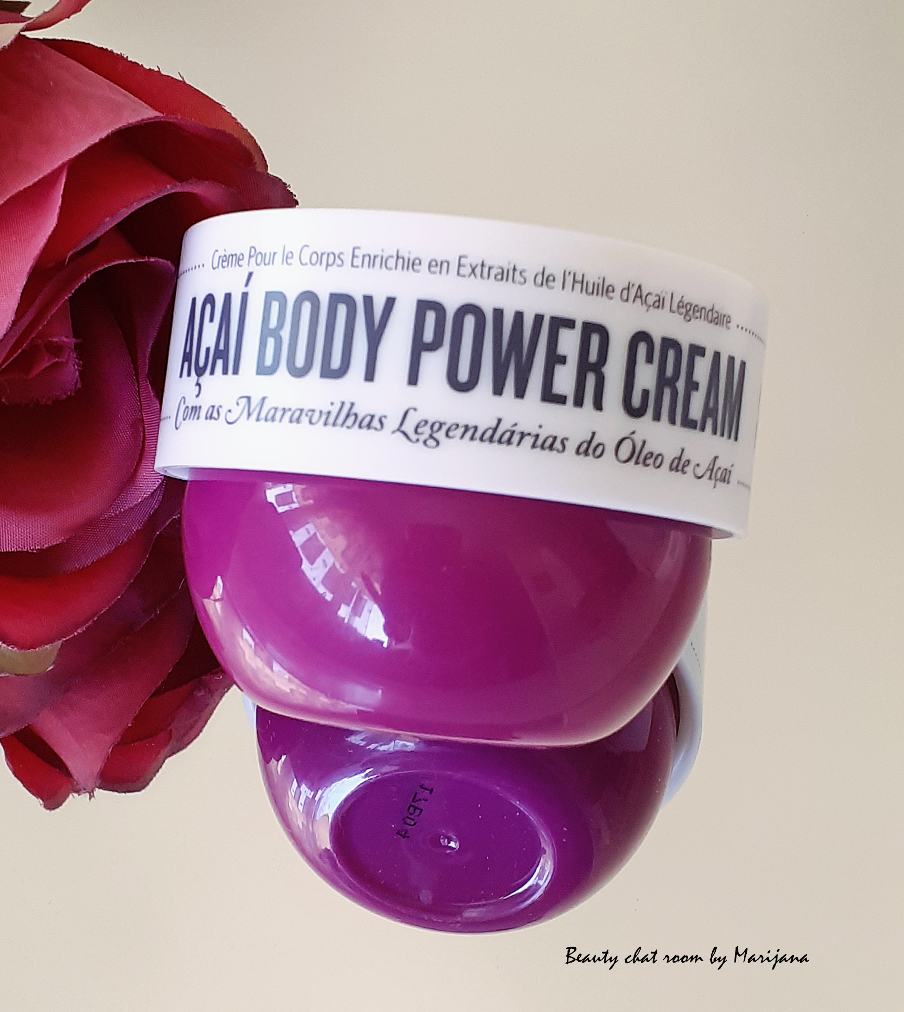 Beauty chatroom by Marijana SOL DE JANEIRO ACAI BODY POWER CREAM