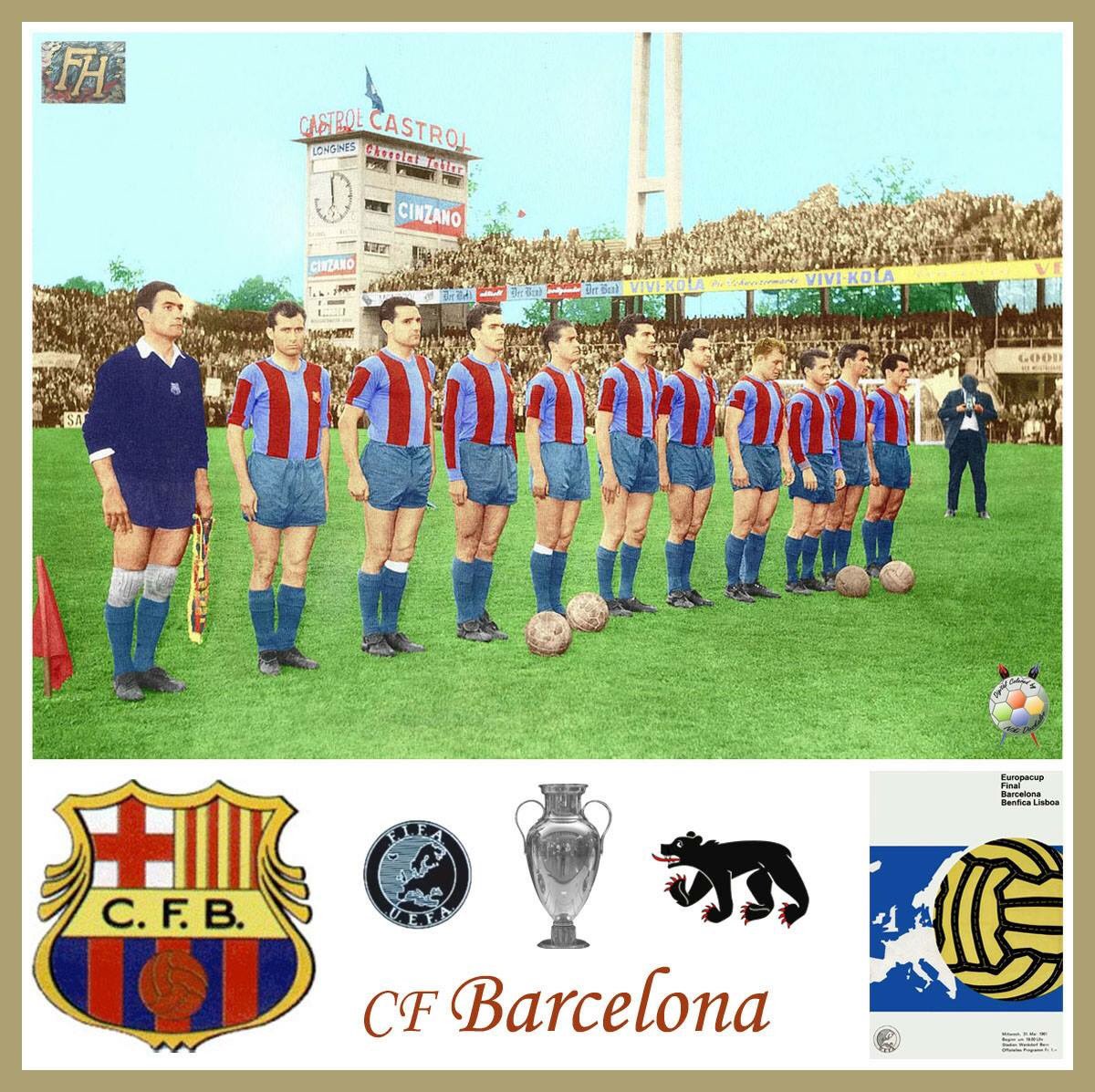 TWB22 Barcelona Temporada 1960 1961