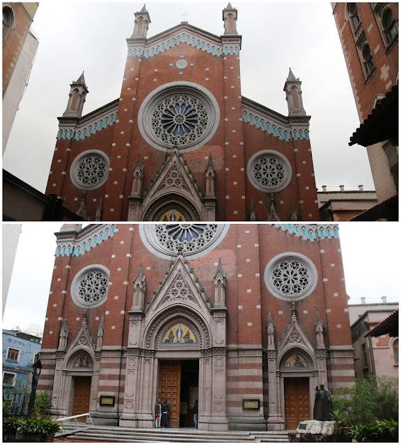A close-up view of St Anthony of Padua Church along Istiklal Street in Istanbul, Turkey A close-up view of St Anthony of Padua Church along Istiklal Street in Istanbul, Turkey