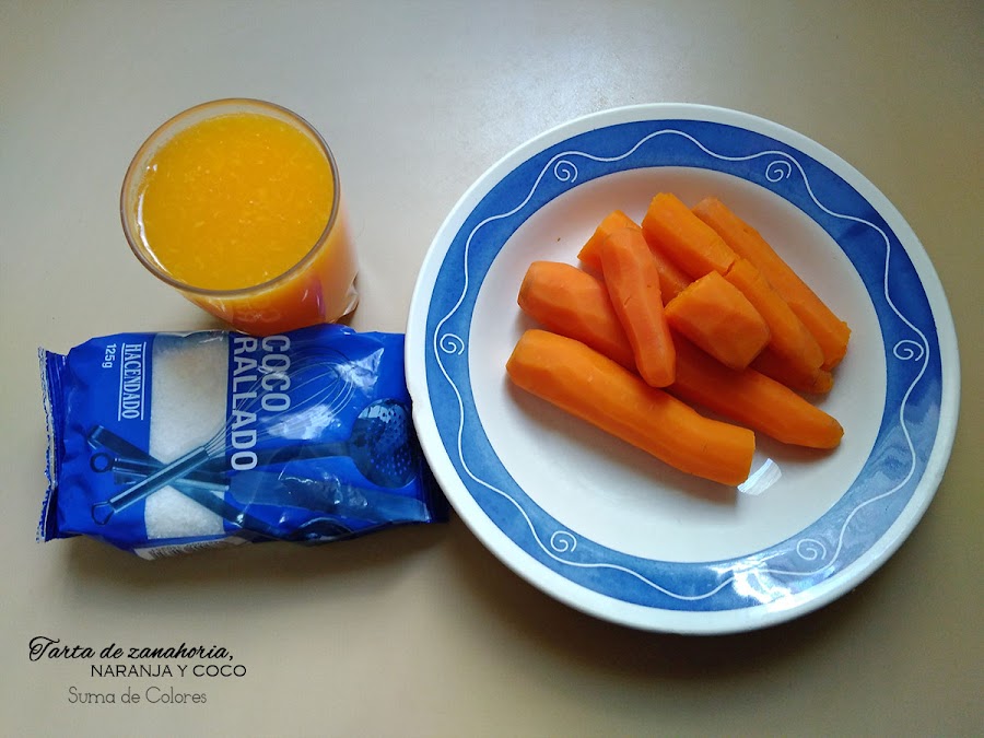 Tarta-fría-zanahoria-naranja-coco-ingredientes-crema