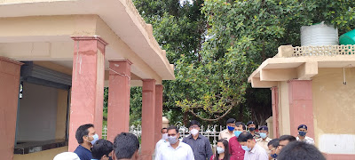 DM inspected: डीएम ने किया बोधगया सम्मेलन केन्द्र की निरीक्षण, DM inspected Bodhgaya convention center, AnjNewsMedia