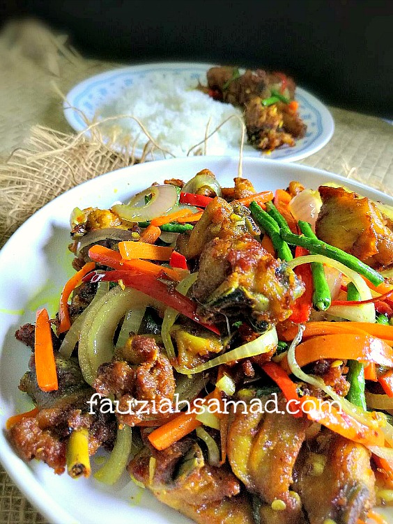 Ayam Goreng Kunyit Merajuk Punya Pasal Fauziahsamadcom