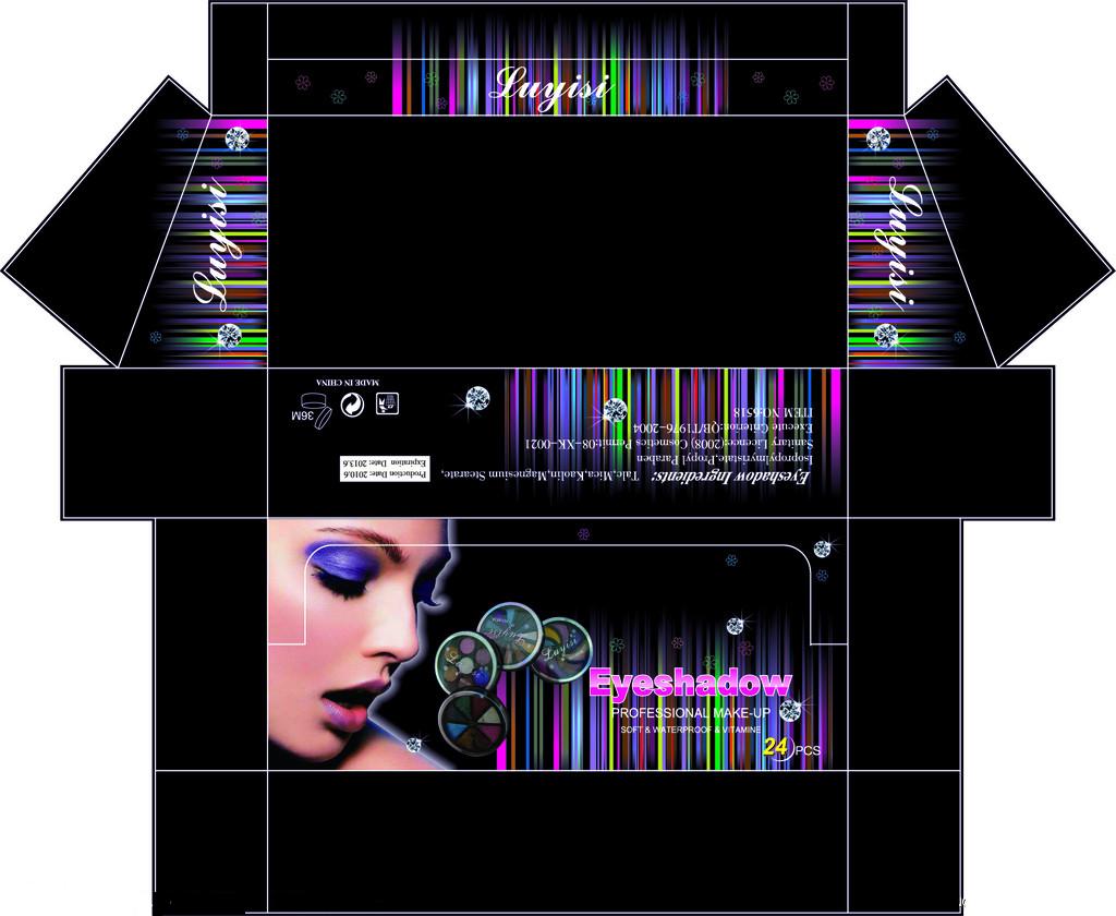 Custom Design Printed Boxes Offers printing services of Eyeshadow