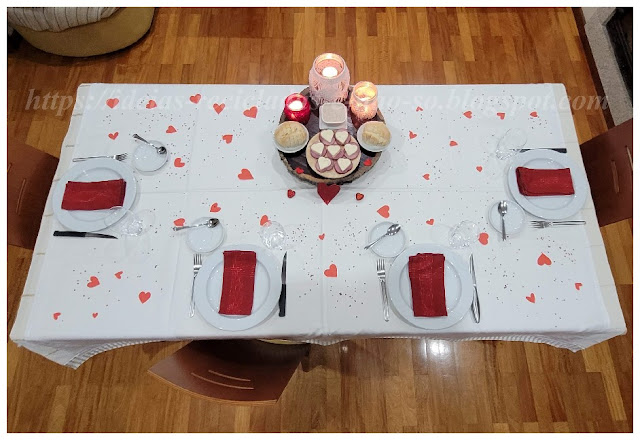 Table Decoration - Valentines Day