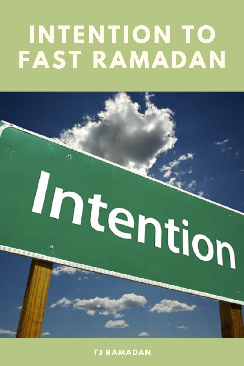 ramadan fast intention