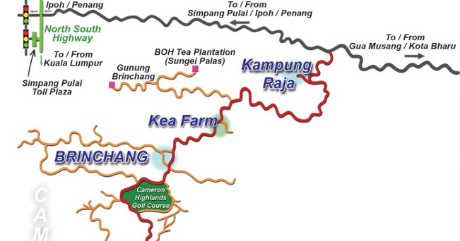 Tempat menarik di cameron highland