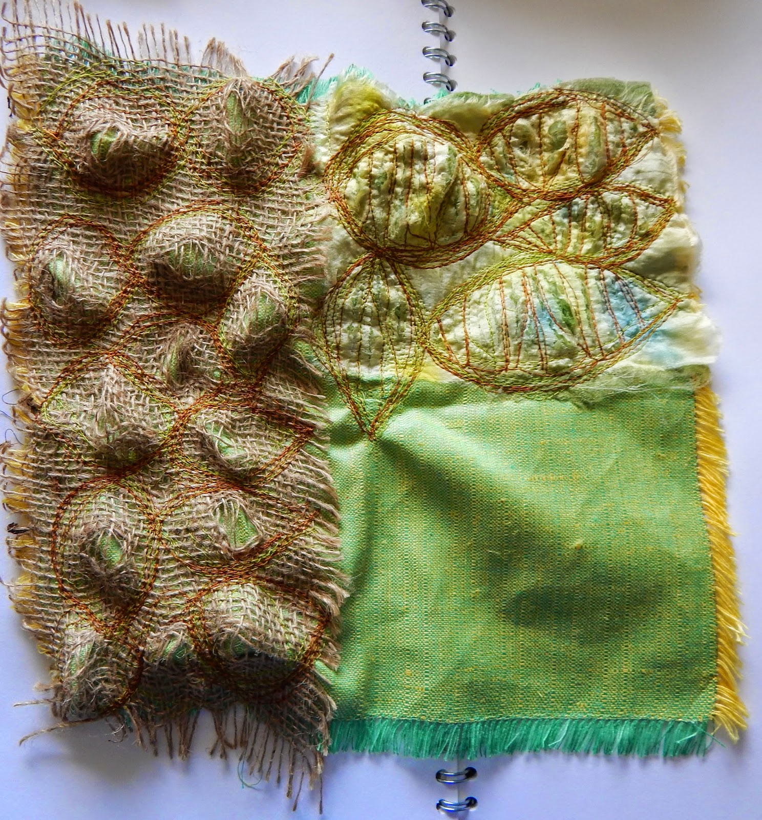 Fibre Patterns: Tex1 Assignment 3 - Project 6 Manipulating fabric continued