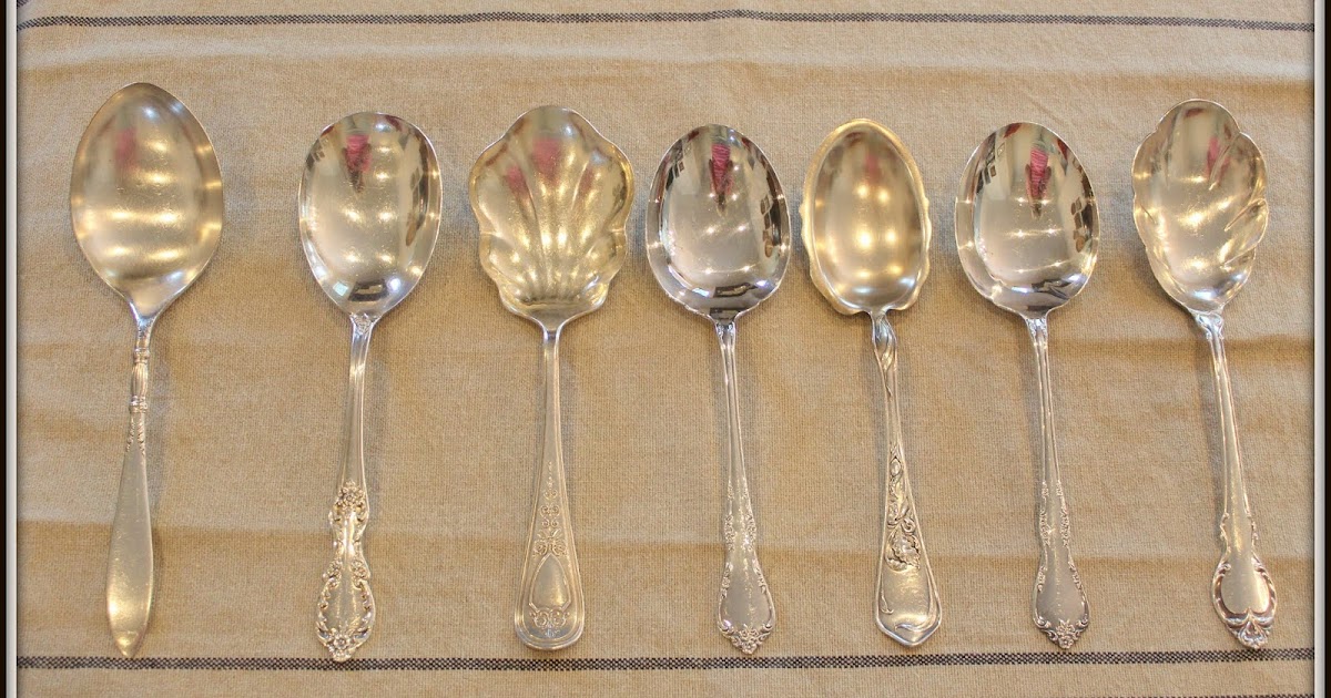 The Vintage Chateau Stunning Silver Casserole Spoons