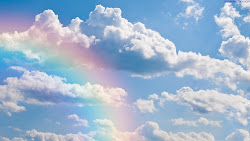 clouds backgrounds sky rainbow desktop editing cloud background effects backround above wallpapers rainbows fonts master nature pretty ground