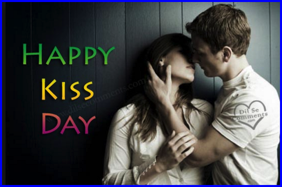 Happy Kiss Day Greeting Cards