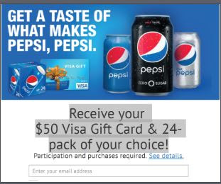 $50 Visa Gift Card & 24-pack of your choice! (Canada Offer) - Quality Products