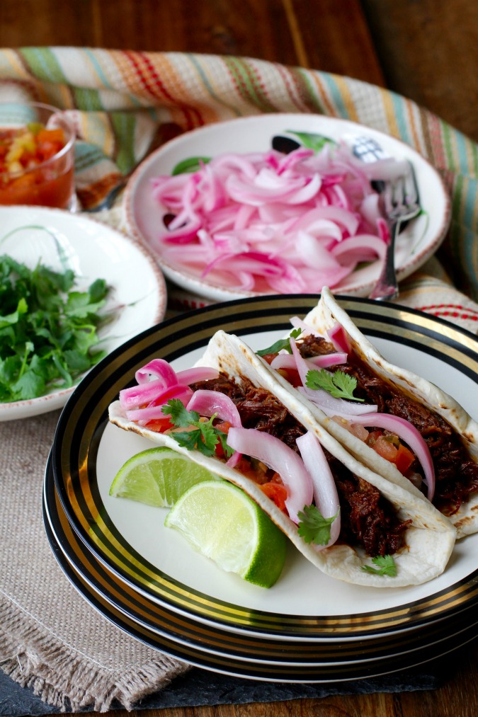 GuajilloBraised Beef Short Rib Tacos Karen's Kitchen Stories