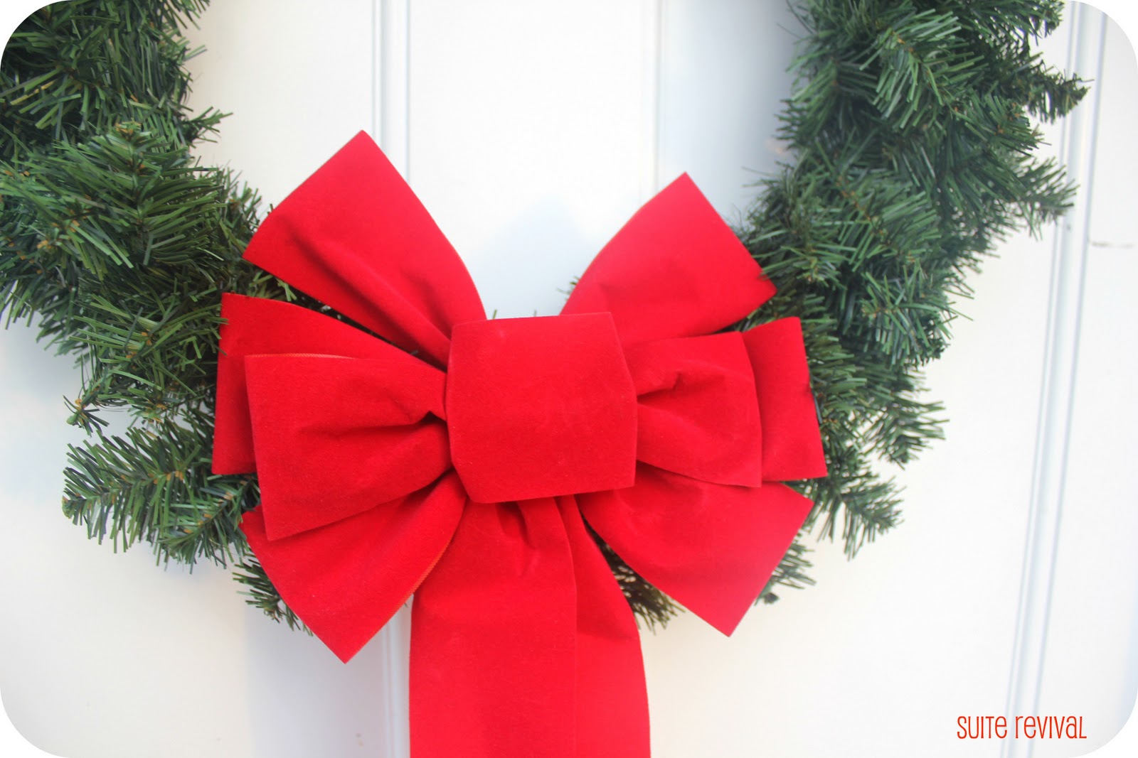 The Suite Revival A trio of wreaths.