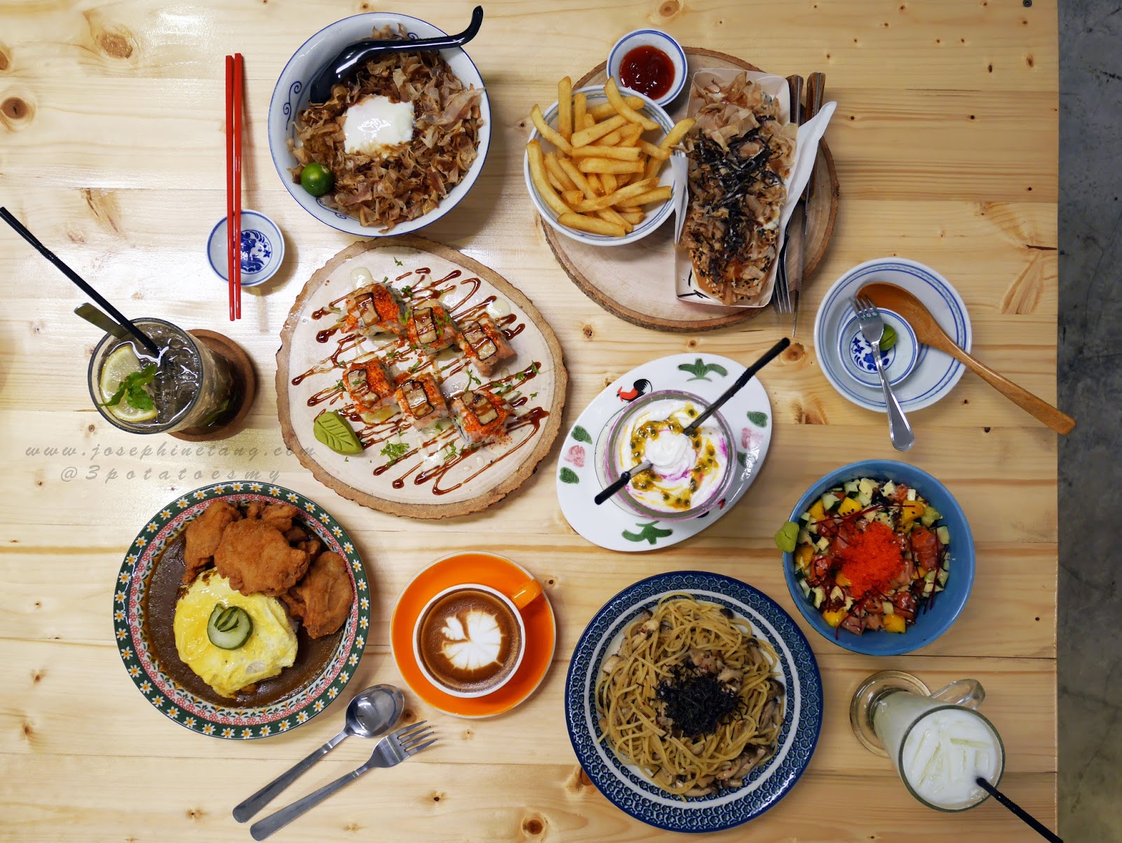 Papasan Canteen Kuchai Lama 对日式干捞Laksa念念不忘