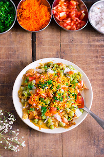 bangalore street food masala puri chat