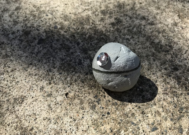 Find the death star painted rock tutorial at StarWars.com