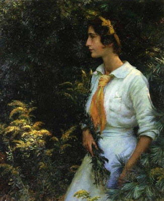 Charles Courtney Curran 1861-1942 | pintor impresionista estadounidense