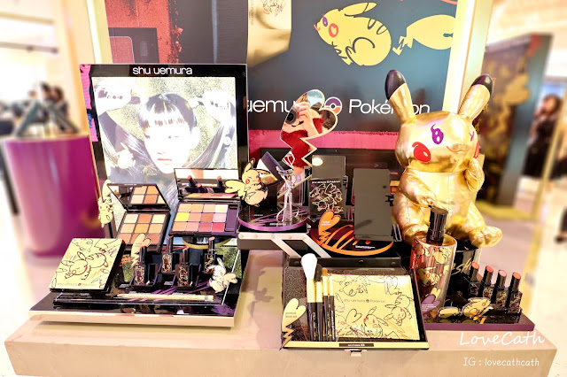 shuuemura, pokemon, shuuemurahk, PikashuHK, 植村秀, Pikachu, longlegsgirl, Pikashu, PikashuHolidayCollection, crossover, 比卡超, lovecath, kol, lovecathcath, 夏沫, catherine, 