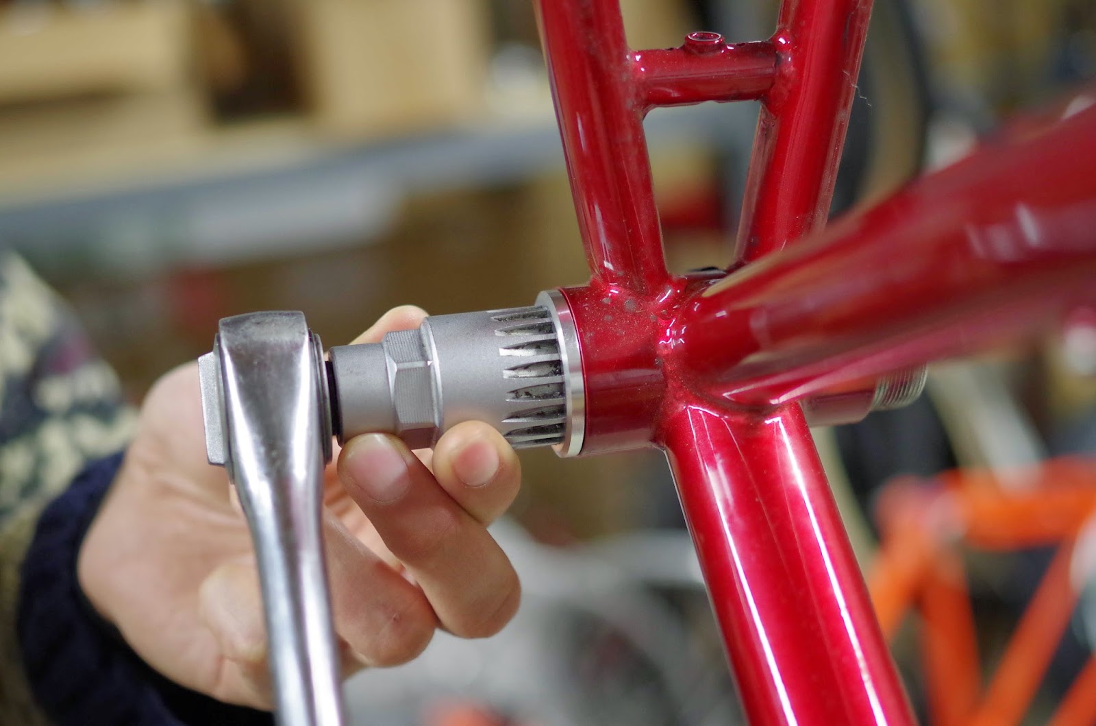 Bottom Bracket Installation Velo Orange