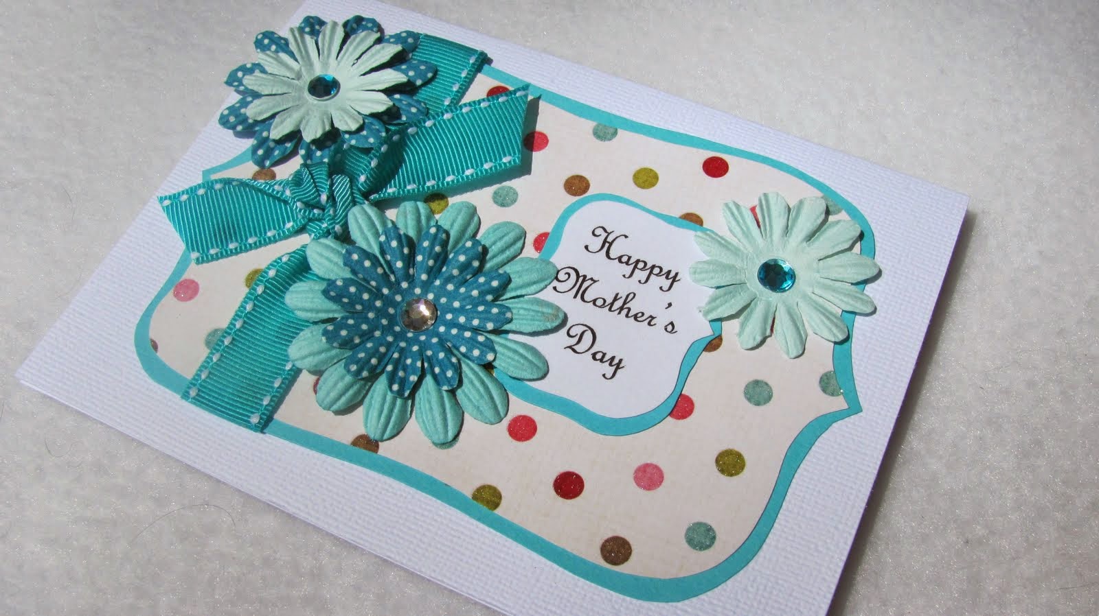 Wonderful Handmade Cards for Mother's Day Masti Din Rat