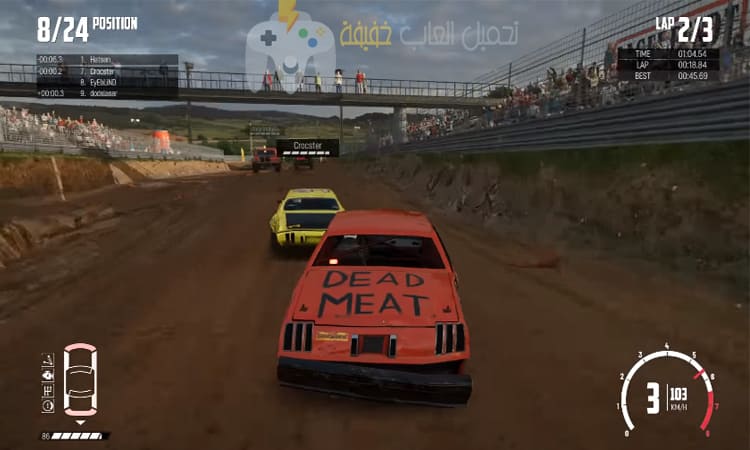 تحميل لعبة Wreckfest برابط واحد مباشر