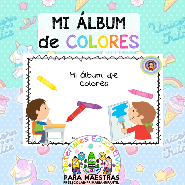 Mi Álbum de Colorear | Materiales Educativos para Maestras