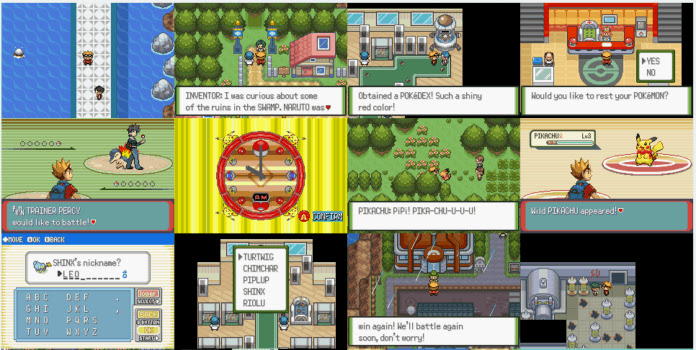 Pokemon Glazed Rom Screenshots