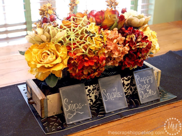 halloween table centerpiece
