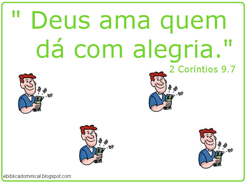 É MELHOR DAR QUE RECEBER - LIÇÃO 07 PRIMÁRIOS