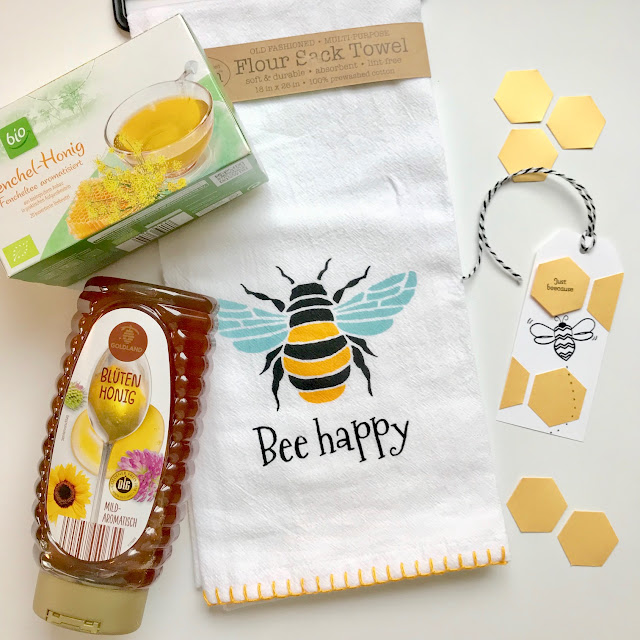 Bee themed Teacher Gift Idea - Teacher Appreciation - leroylime.com 