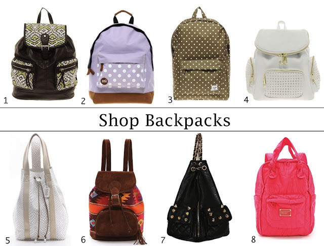 A Bit of Sass: Pack It Up! Stylish Backpacks Fit For Festivals