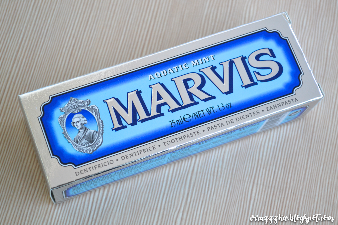Marvis Aquatic Mint Toothpaste Review