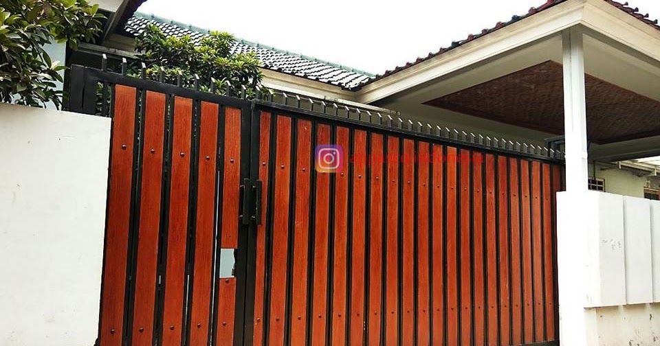 Pagar Minimalis Grc Motif Kayu 41+ Gambar Pagar Lisplang