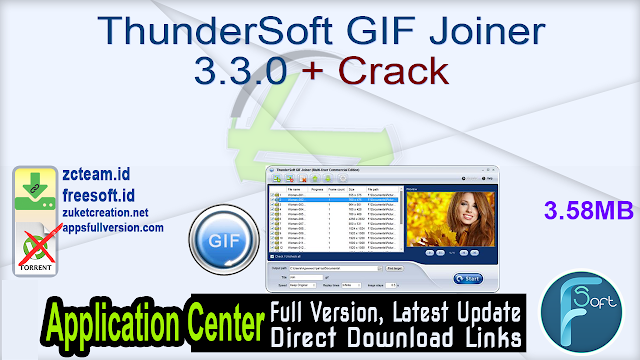 ThunderSoft GIF Joiner 3.3.0 + Crack_ ZcTeam.id
