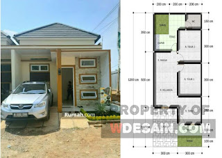 Rumah Minimalis Sederhana 6x12 1 Lantai Desain Rumah Minimalis