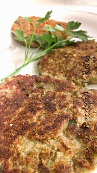 Vegan burger di lenticchie