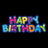happy birthday png text, happy birthday png