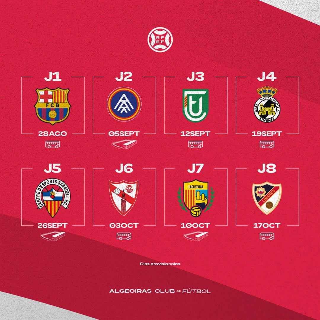 Calendario Primera División RFEF Grupo II
