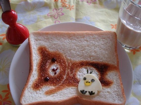 Japanese Character Toast