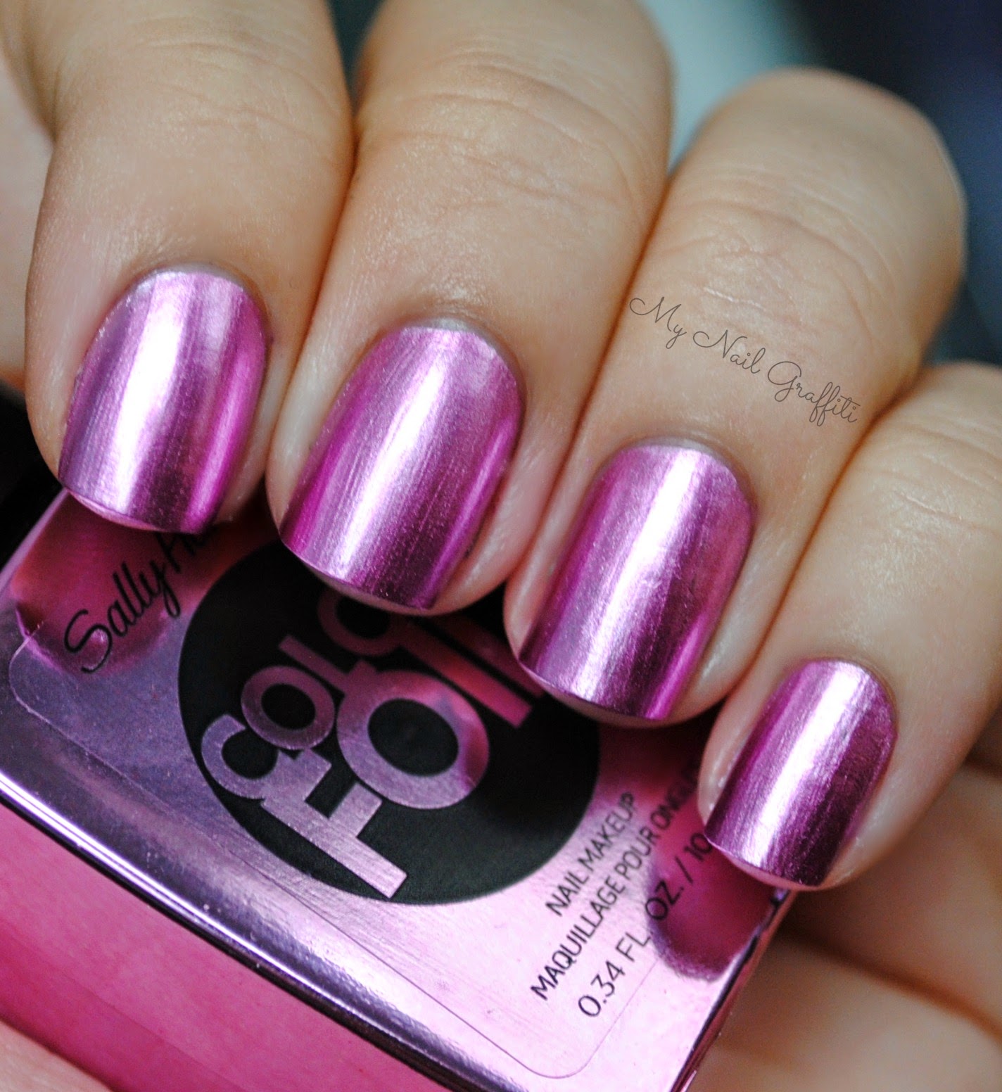 My Nail Graffiti Sally Hansen Color Foil Selected Swatches and Review