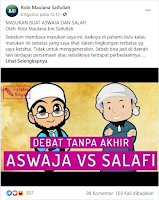 Masukan Buat Aswaja dan Salafi - Kajian Medina